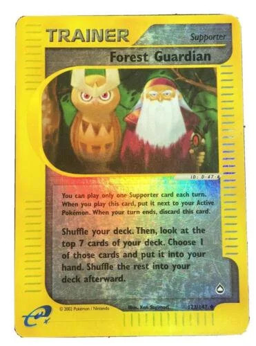 Forest Guardian #123 — Aquapolis (Reverse Holo)