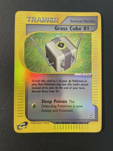 Gras-Würfel 01 #124 — Aquapolis (Reverse Holo)
