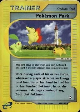 Pokémon Park #131 — Aquapolis (Reverse Holo)