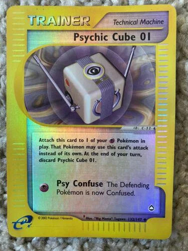 Psycho-Würfel 01 #132 — Aquapolis (Reverse Holo)