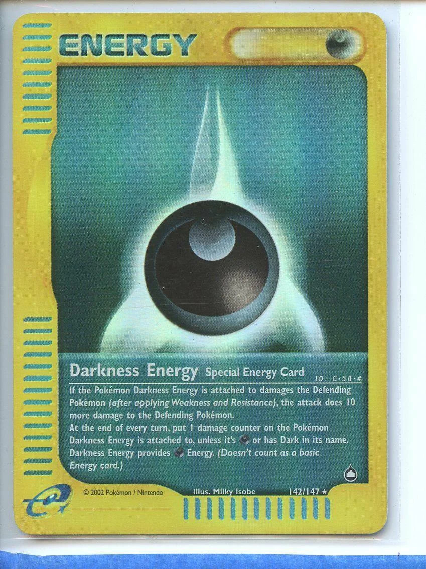 Darkness Energy #142 — Aquapolis (Reverse Holo)