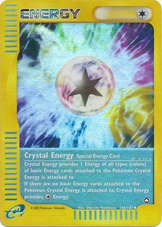 Crystal Energy #146 — Aquapolis (Reverse Holo)