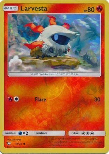 Larvesta #12 — Lendas Luminescentes (Reverse Holo)