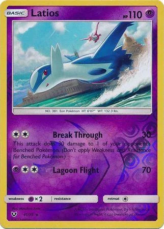 Latios #41 — Schimmernde Legenden (Reverse Holo)