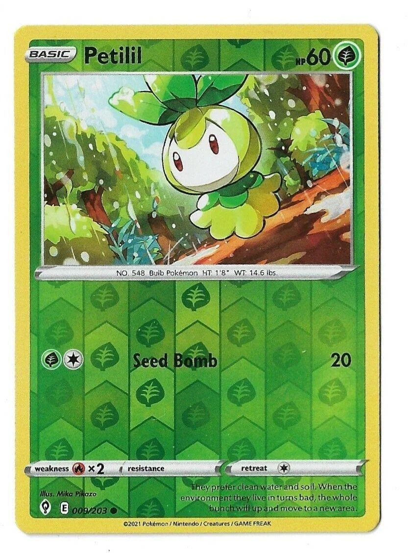 Petilil #009 — Evoluzioni Eteree (Reverse Holo)