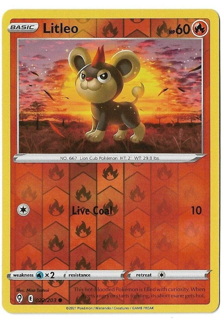 Litleo #022 — Evoluzioni Eteree (Reverse Holo)