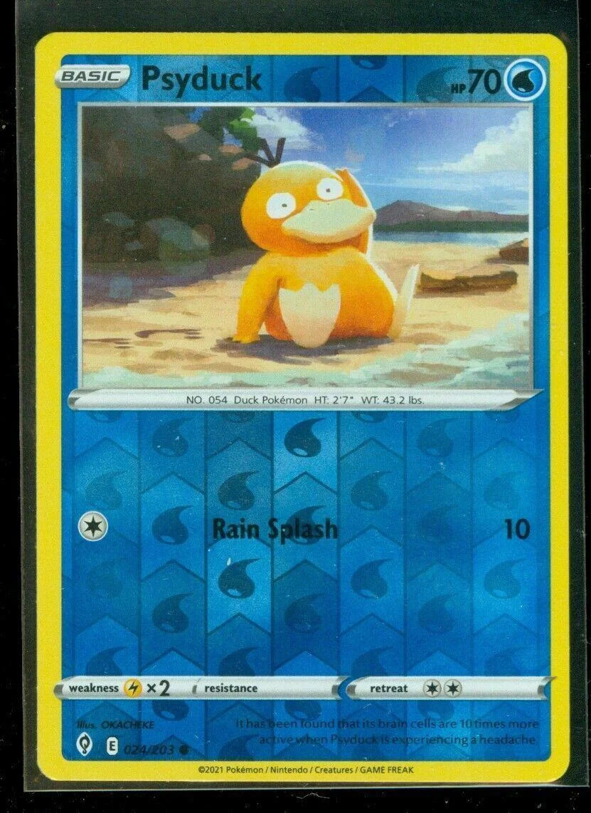 Psyduck #024 — Evoluzioni Eteree (Reverse Holo)