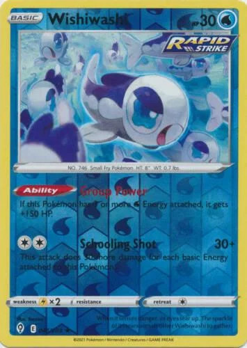 Wishiwashi #046 — Evoluzioni Eteree (Reverse Holo)