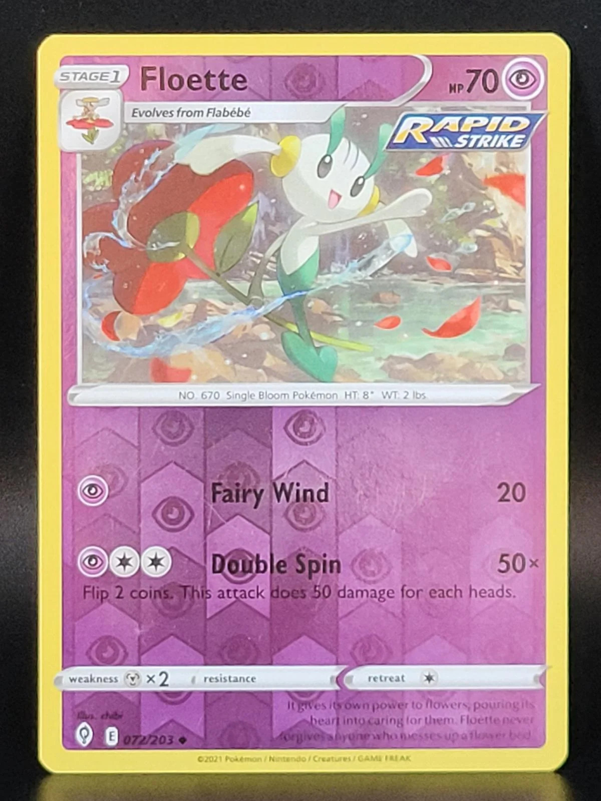 Floette #072 — Céus em Evolução (Reverse Holo)
