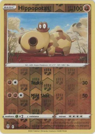 Hippopotas #084 — Evoluzioni Eteree (Reverse Holo)