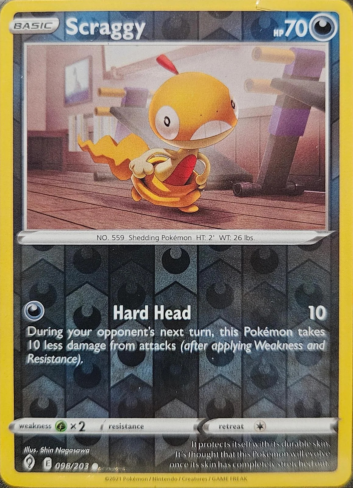 Scraggy #098 — Evoluzioni Eteree (Reverse Holo)