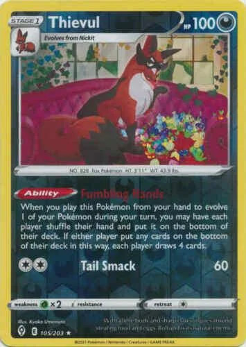 Thievul #105 — Evoluzioni Eteree (Reverse Holo)