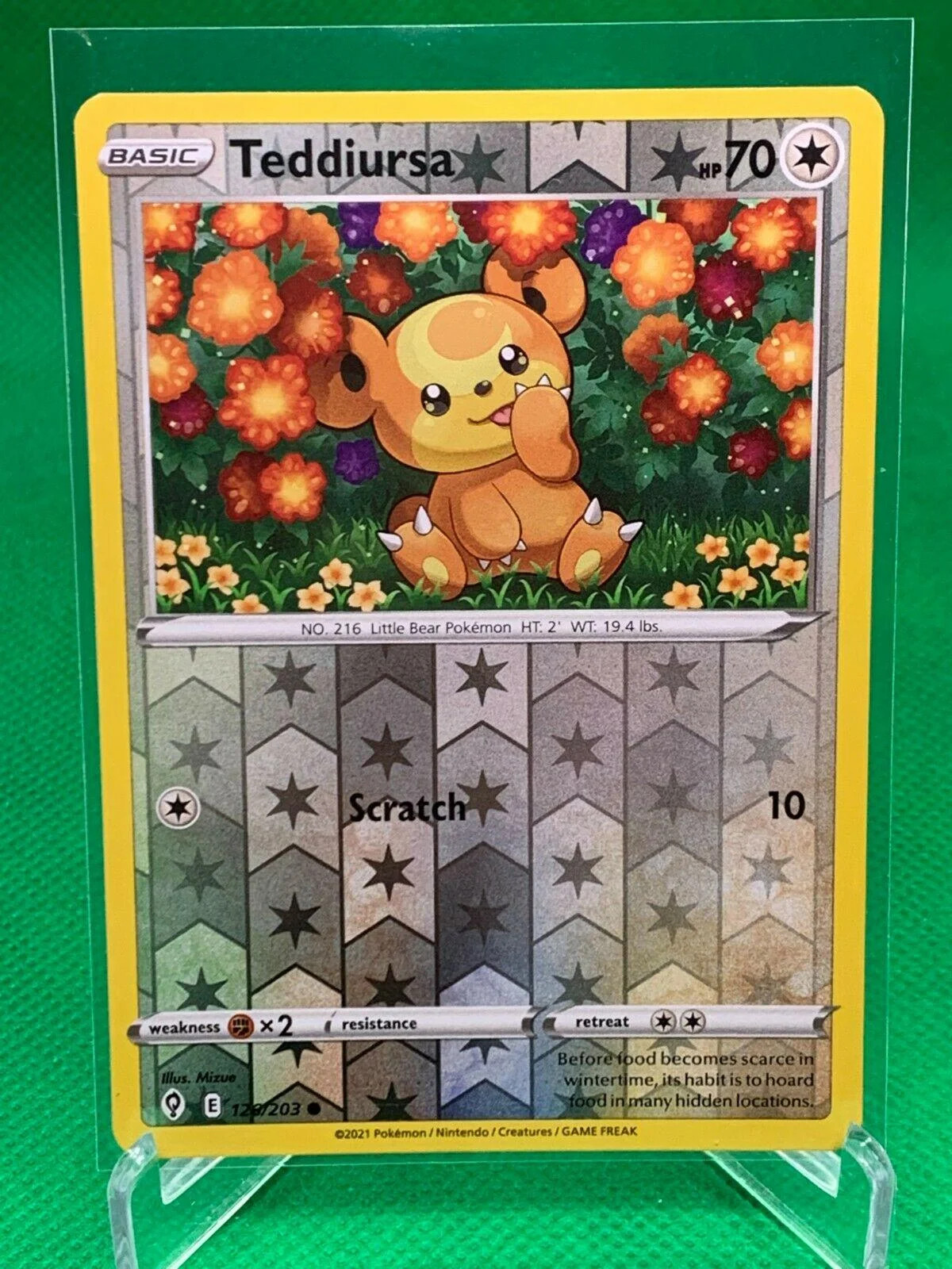 Teddiursa #126 — Drachenwandel (Reverse Holo)