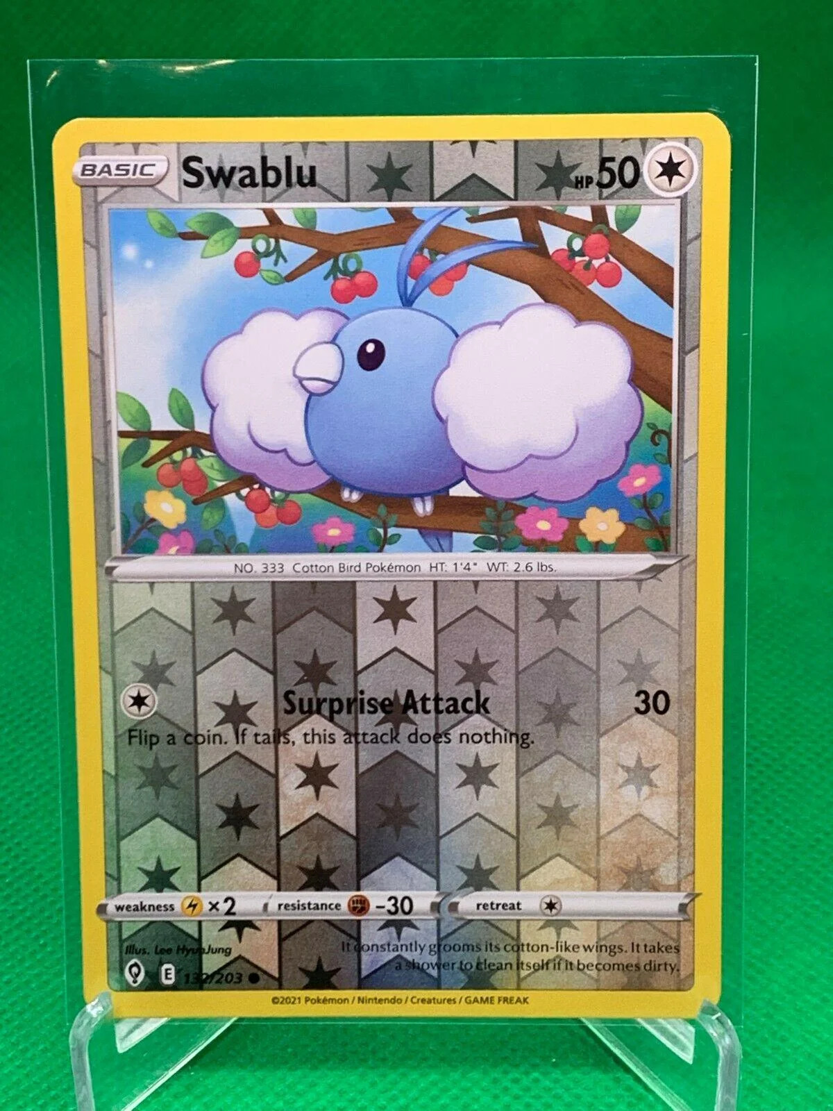 Swablu #132 — Evoluzioni Eteree (Reverse Holo)
