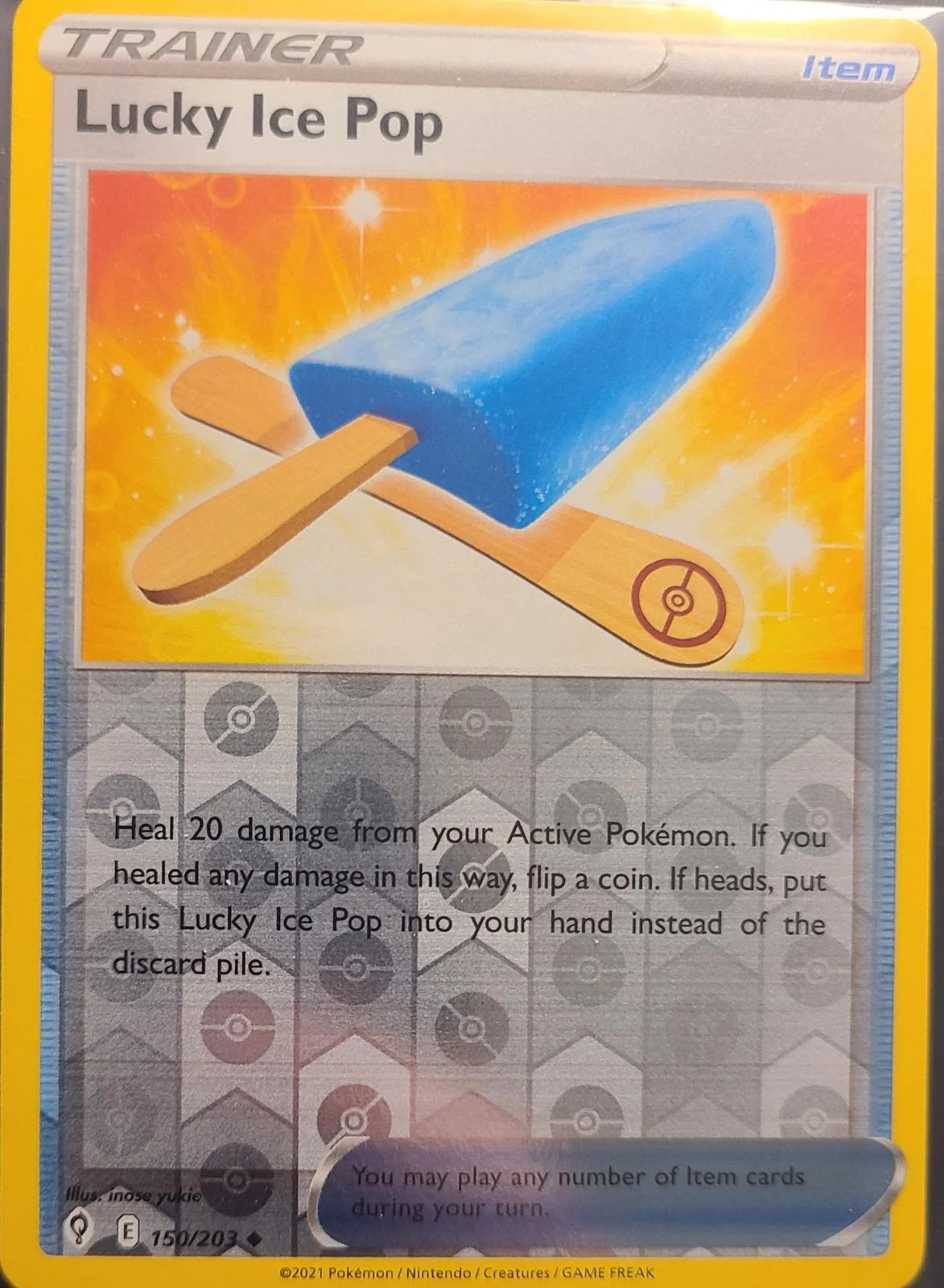 Helado Suerte #150 — Cielos Evolutivos (Reverse Holo)