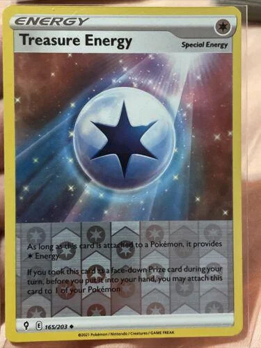 Energia Tesoro #165 — Evoluzioni Eteree (Reverse Holo)
