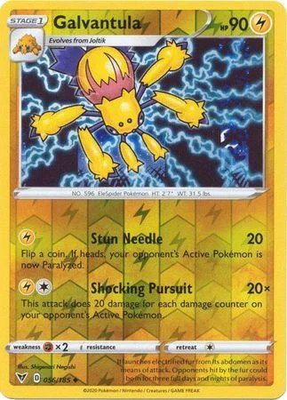 Galvantula #56 — Voltagem Vívida (Reverse Holo)