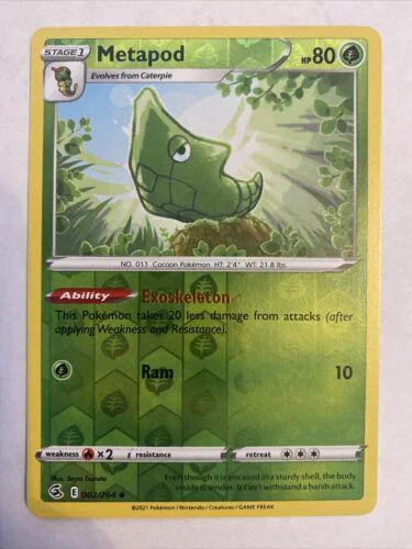 Chrysacier #002 — Poing de Fusion (Reverse Holo)