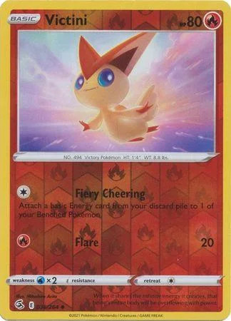 Victini #036 — Golpe Fusión (Reverse Holo)