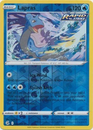 Lapras #054 — Fusionsangriff (Reverse Holo)