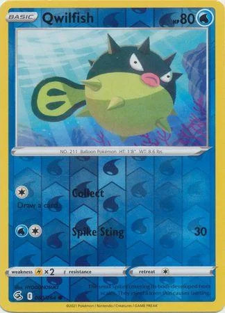 Qwilfish #060 — Golpe Fusão (Reverse Holo)