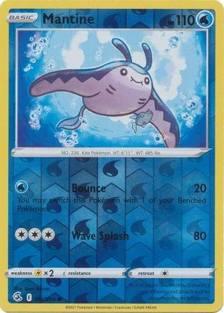 Mantine #061 — Golpe Fusión (Reverse Holo)