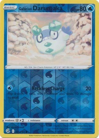 Darumaka de Galar #071 — Golpe Fusão (Reverse Holo)