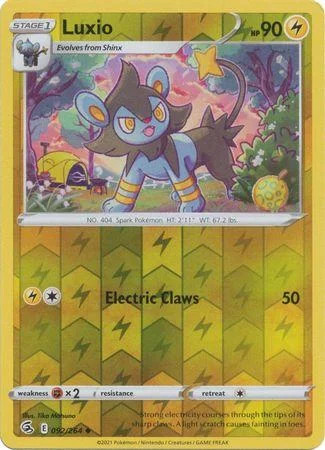 Luxio #092 — Fusion Strike (Reverse Holo)