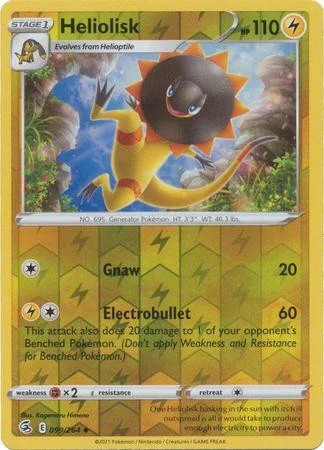 Heliolisk #099 — Golpe Fusão (Reverse Holo)