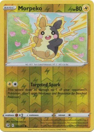 Morpeko #109 — Golpe Fusão (Reverse Holo)