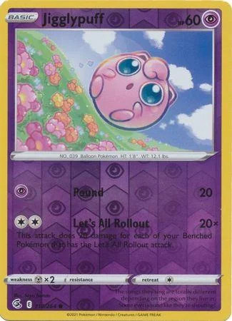 Pummeluff #110 — Fusionsangriff (Reverse Holo)