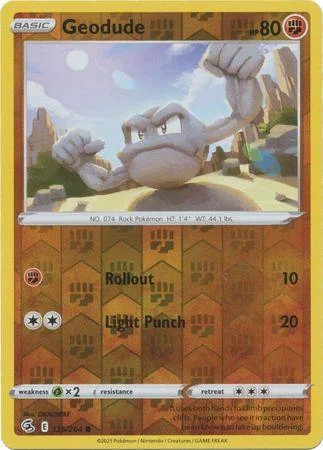 Kleinstein #135 — Fusionsangriff (Reverse Holo)