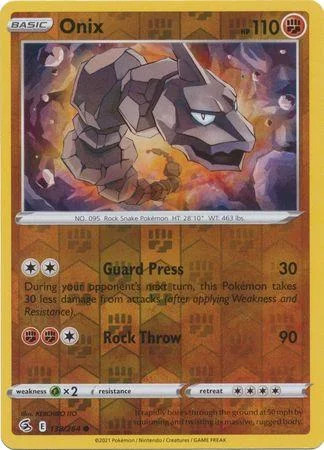 Onix #138 — Colpo Fusione (Reverse Holo)