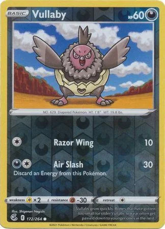 Vullaby #172 — Colpo Fusione (Reverse Holo)