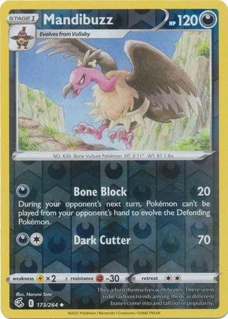 Mandibuzz #173 — Fusion Strike (Reverse Holo)