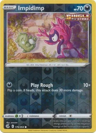 Bähmon #176 — Fusionsangriff (Reverse Holo)