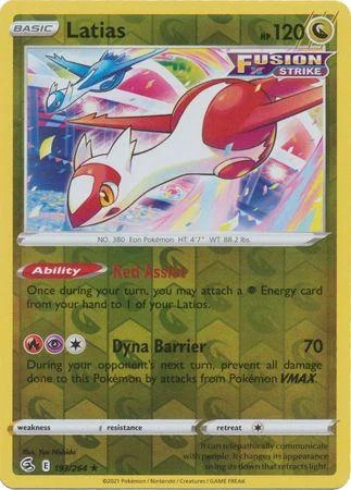 Latias #193 — Fusionsangriff (Reverse Holo)