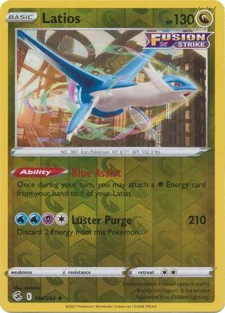 Latios #194 — Colpo Fusione (Reverse Holo)
