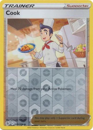 Küchenchef #228 — Fusionsangriff (Reverse Holo)