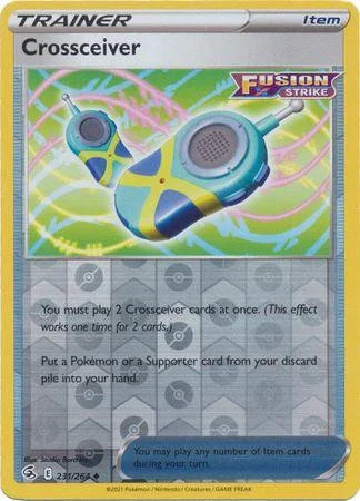 Cross-Transceiver #231 — Fusionsangriff (Reverse Holo)