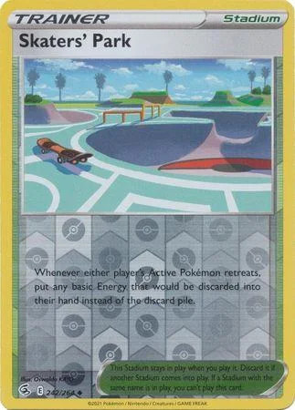 Skaters' Park #242 — Fusion Strike (Reverse Holo)