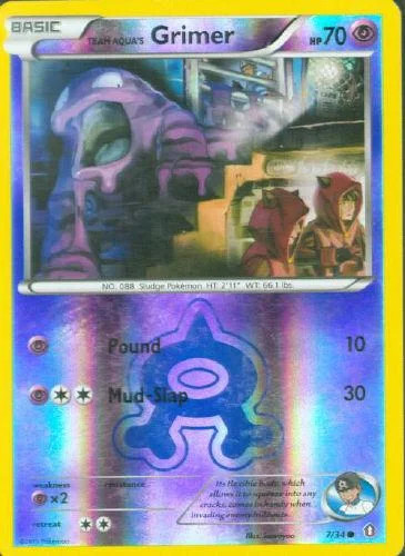 Grimer #7 — Double Crisis (Reverse Holo)