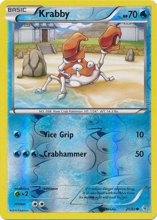 Krabby #21 — Generaciones (Reverse Holo)