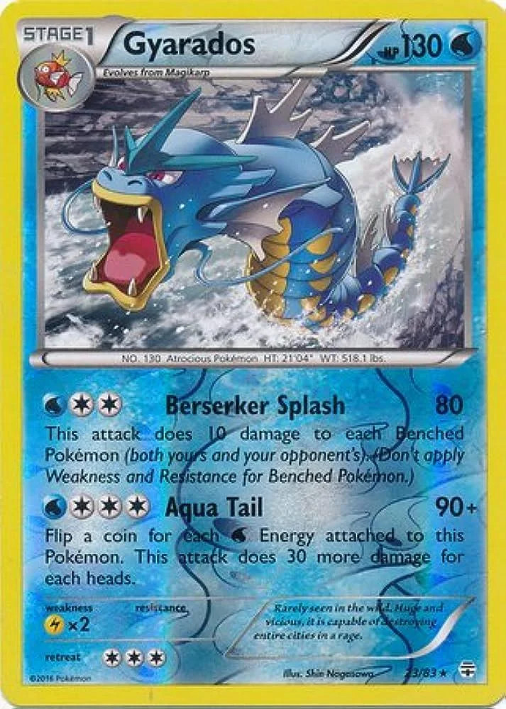 Gyarados #23 — Generazioni (Reverse Holo)