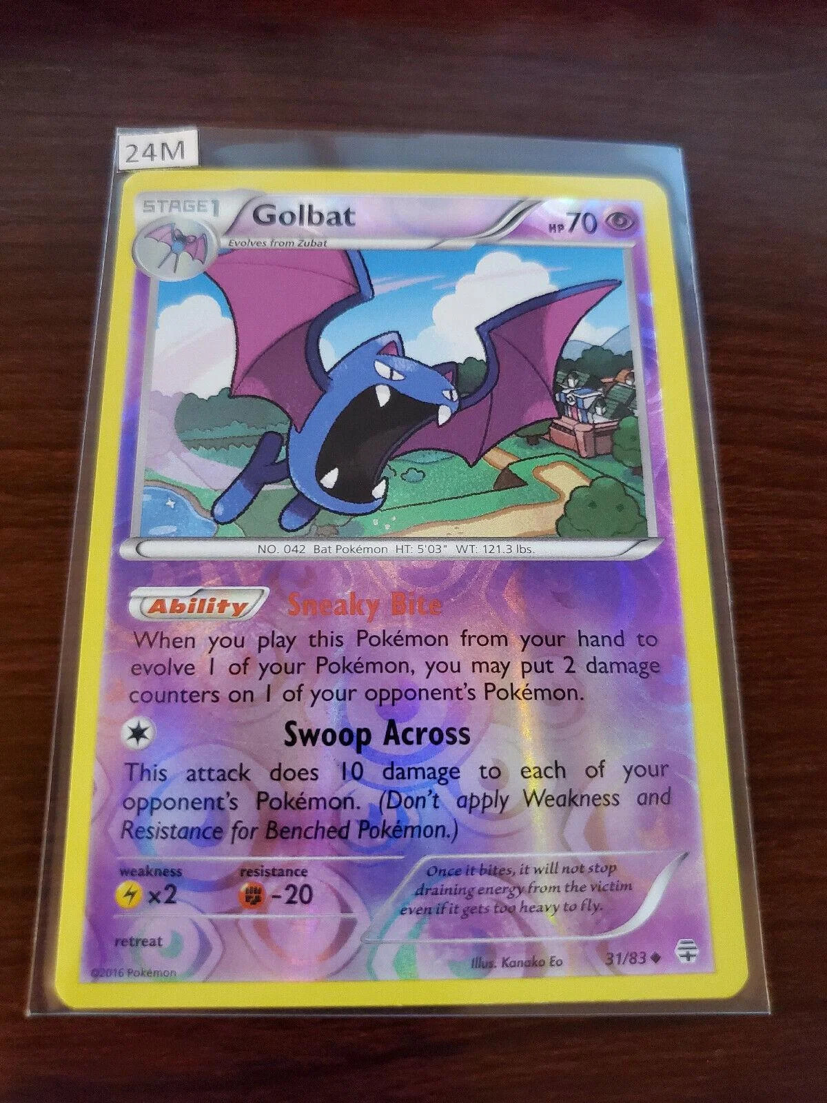 Golbat #31 — Gerações (Reverse Holo)