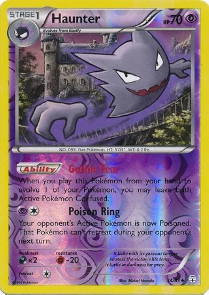 Haunter #34 — Gerações (Reverse Holo)