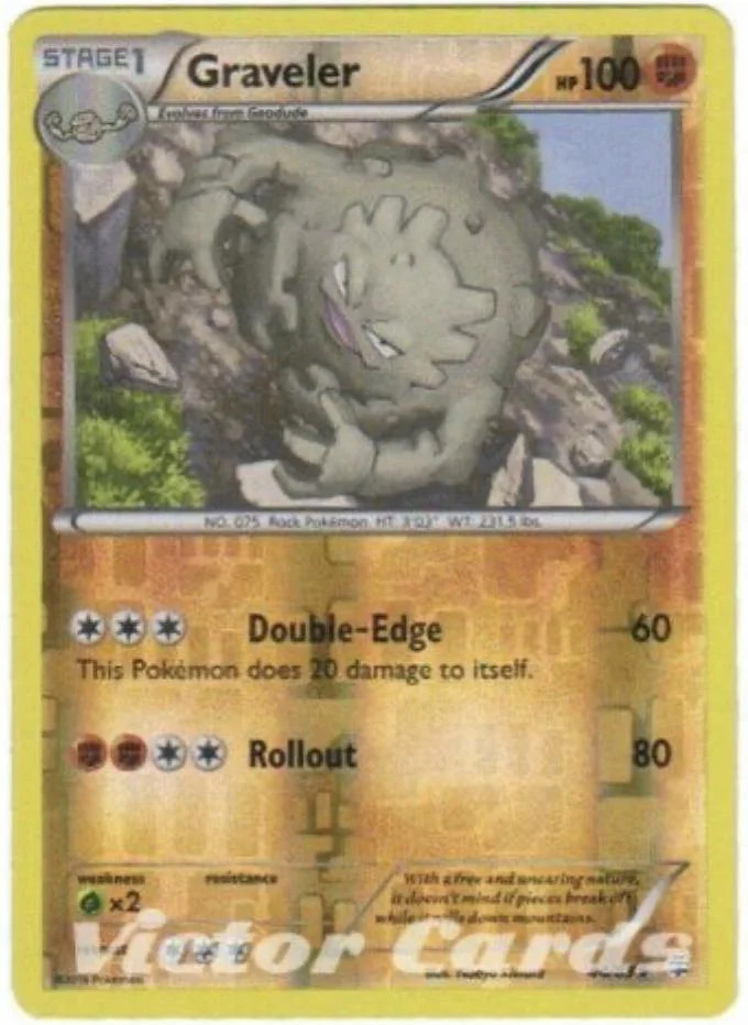 Graveler #44 — Generazioni (Reverse Holo)