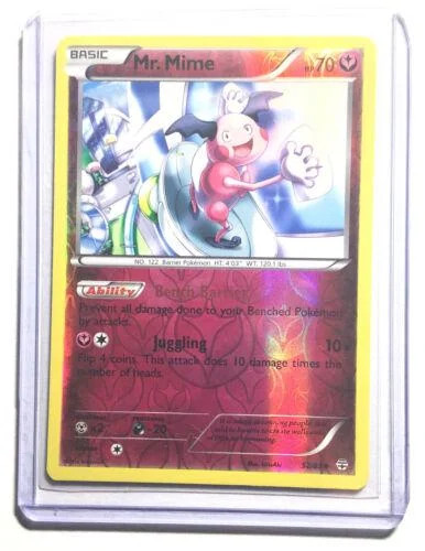 Mr. Mime #52 — Gerações (Reverse Holo)