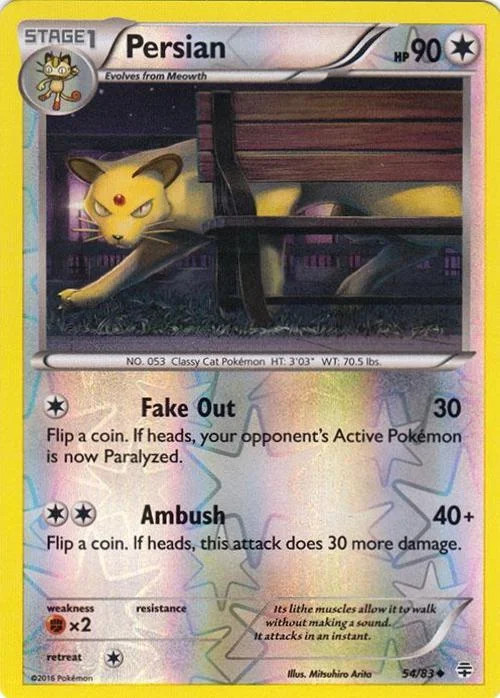 Persian #54 — Gerações (Reverse Holo)