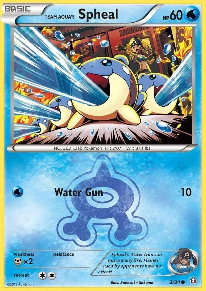Spheal #3 — Double Crisis (Reverse Holo)